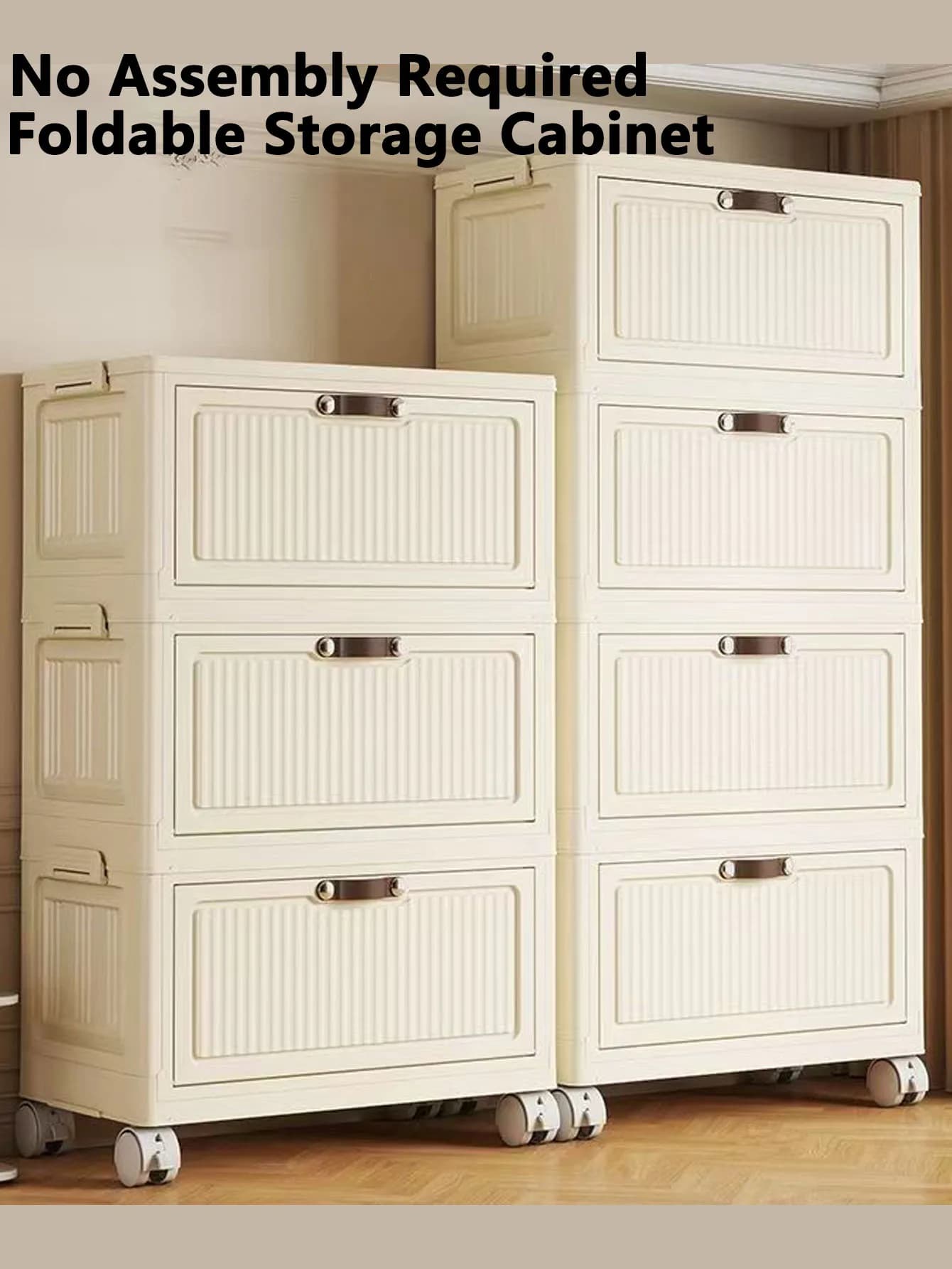 Étagère de rangement pliable multi-niveaux avec couvercle rabattable, organisateur de collations pou