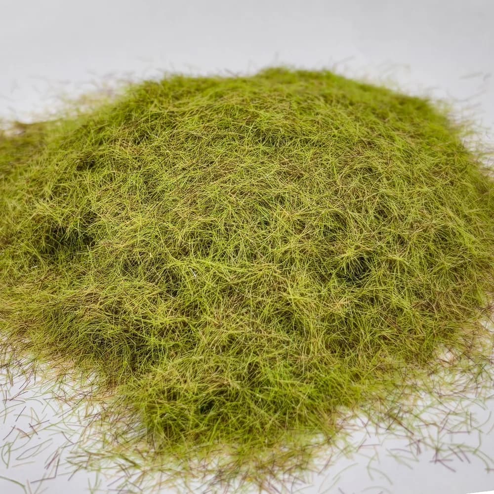 Aiguille d'herbe statique Miniature artificielle, touffe d'herbe de 8MM pour paysage de Table de sab