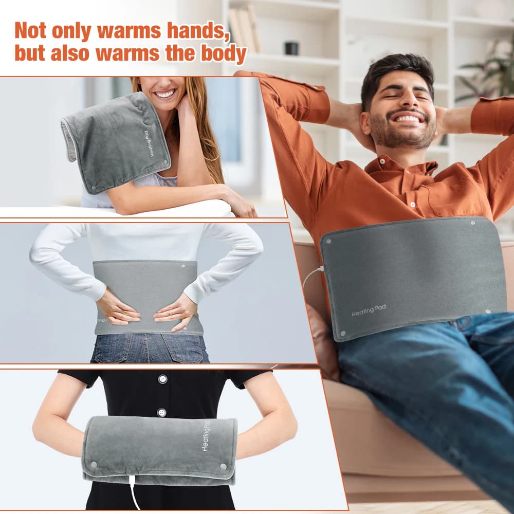 Hiver graphène chauffage flanelle hiver thermique main pieds plus chaud Pad USB électrique chauffe-m