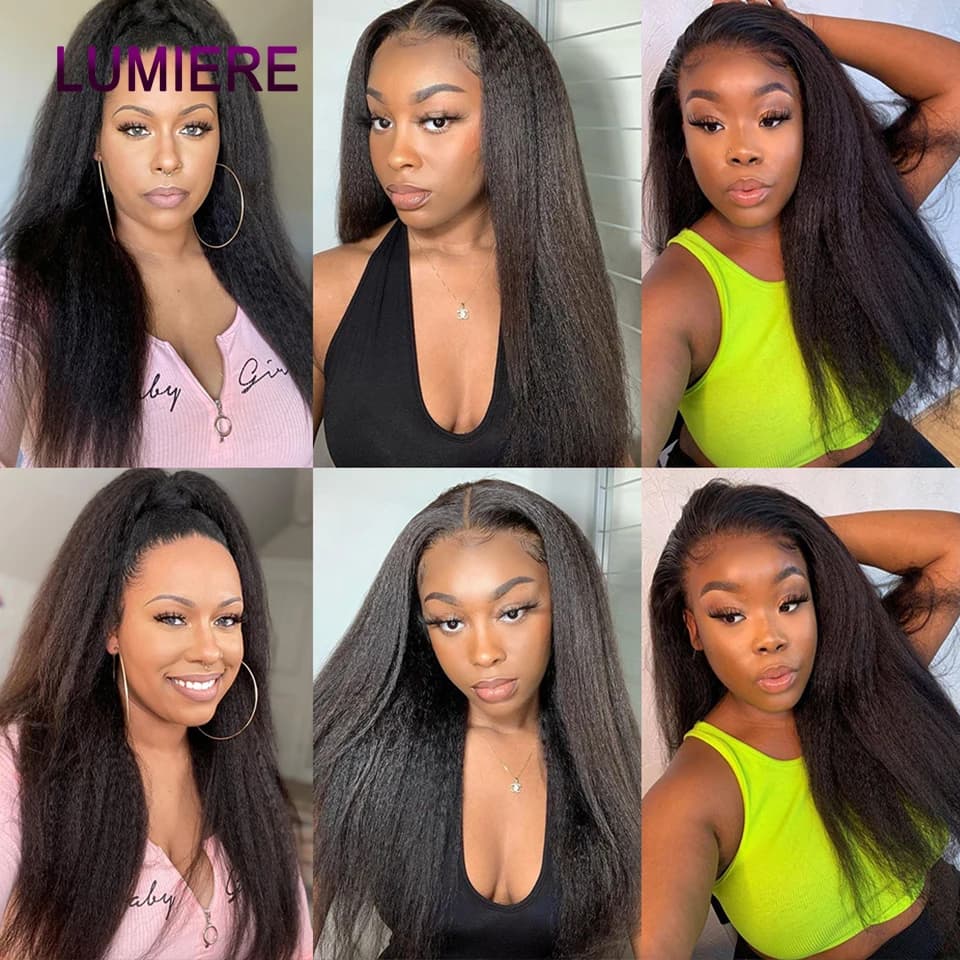 Offre Spéciale : Lots de Cheveux Humains Raides Kinky Yaki – Extensions Brésiliennes Vierges Naturel