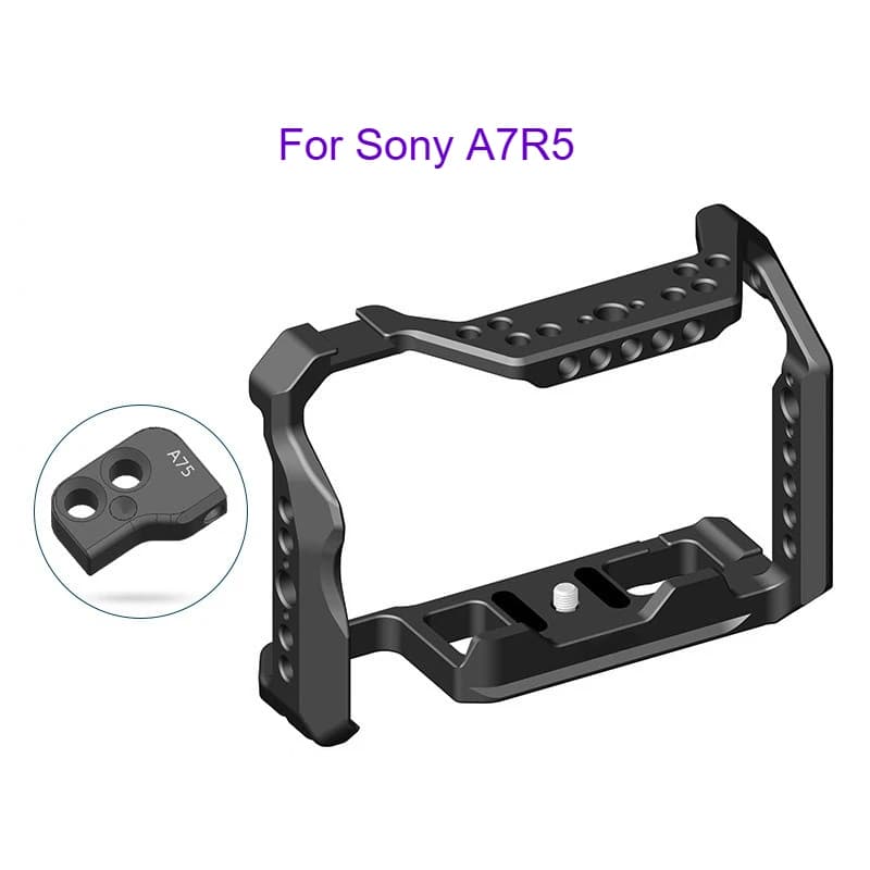 Cage de caméra avec fente Arca Swiss, pour prise de vue horizontale et verticale, pour Sony A7R5 A7R