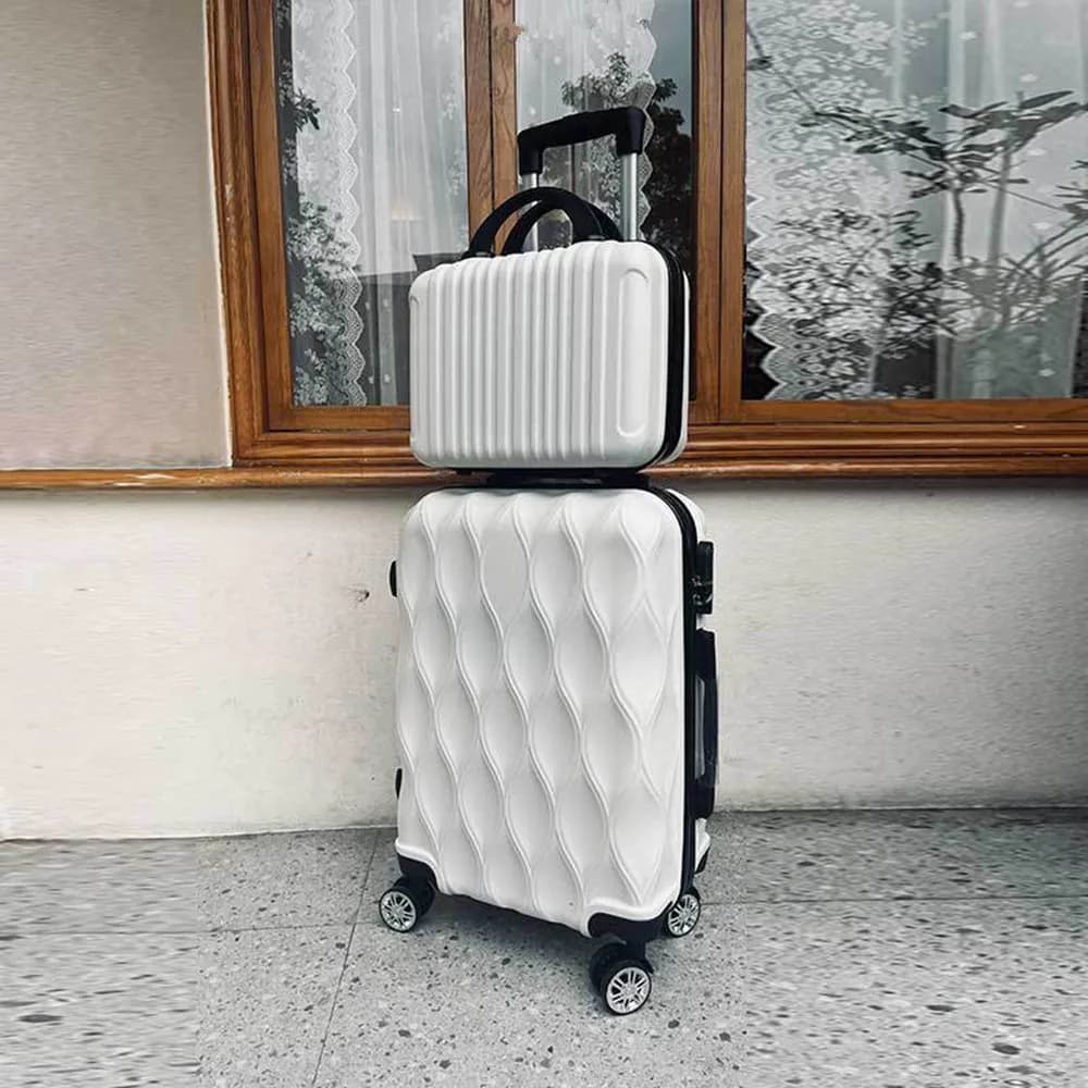 Ensemble de bagages 2 pièces, valise cabine 20 pouces, petit ensemble de valises portables 14 pouces