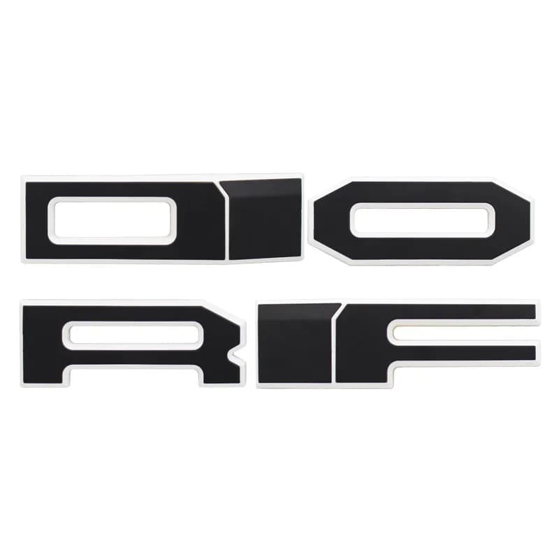 Quatre lettres pour calandre en maille modifiée de RANGER 2015-2018 T7 PX2 MK2 XL XL+