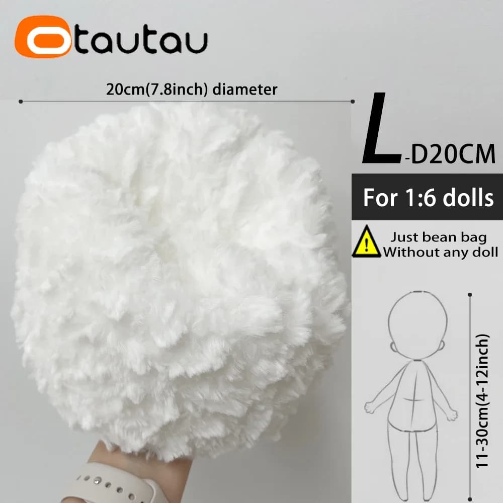 OTAUTAU-Mini pouf, meuble de maison, canapé-lit, chaise, 20cm, 7.8 pouces de diamètre, cadeau pour 1