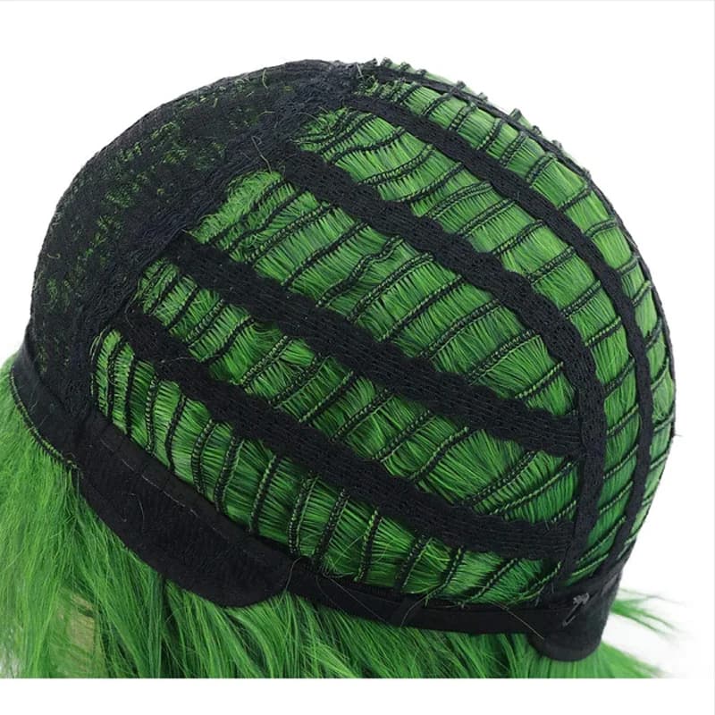 HAIRJOY – perruque de Cosplay synthétique courte et lisse, vert menthe