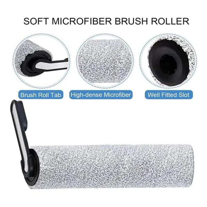 Rouleaux de brosse de remplacement compatibles avec l'aspirateur sec et humide sans fil intelligent 