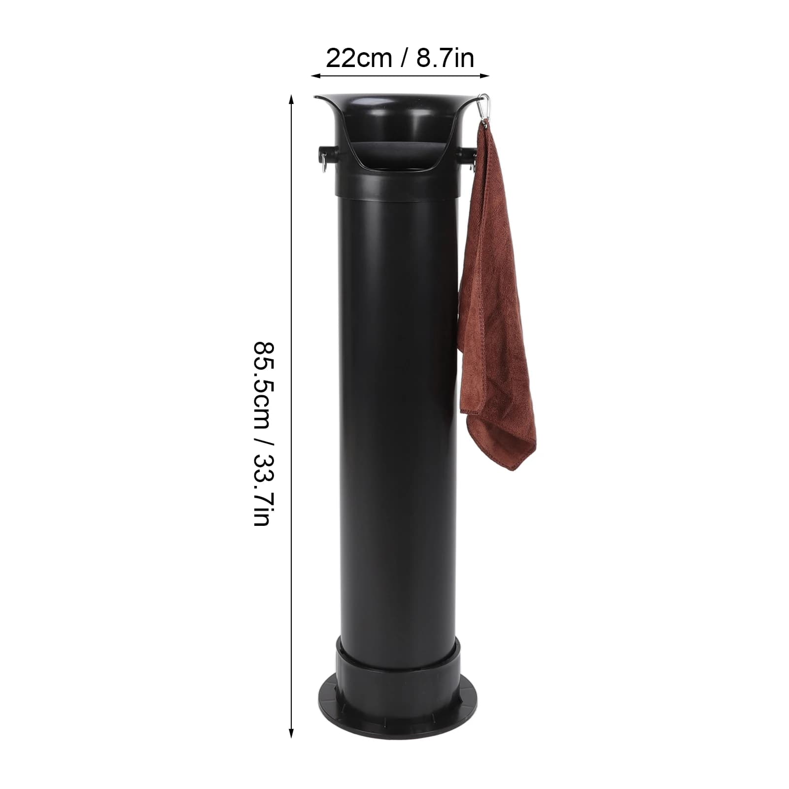 Coffee Knock Box Bac de collecte de marc de café debout au sol commercial pour restaurants, cuisines