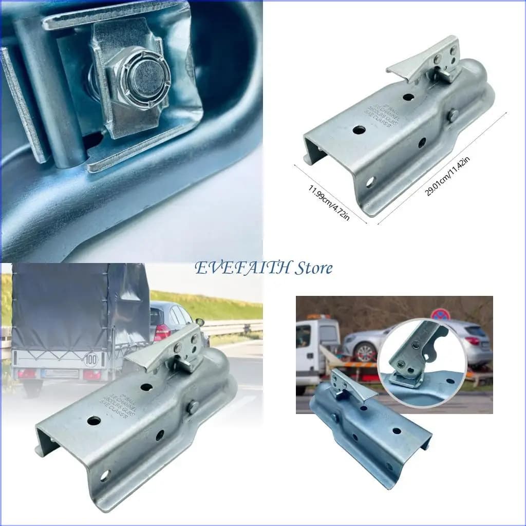 124B attachement vigoureux remorque 2x3 3500Lbs construit en acier pour le transport bateaux le tran