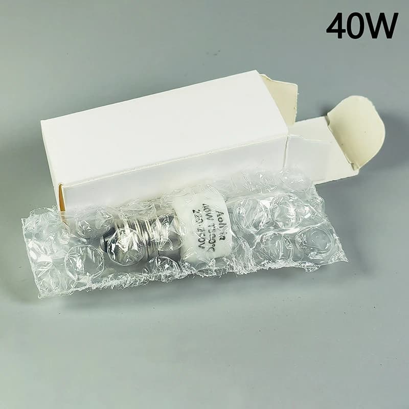 Ampoule de four halogène E14 25W/40W 220-240V, sûre, haute température 500°C ℃   Ampoule résistante 