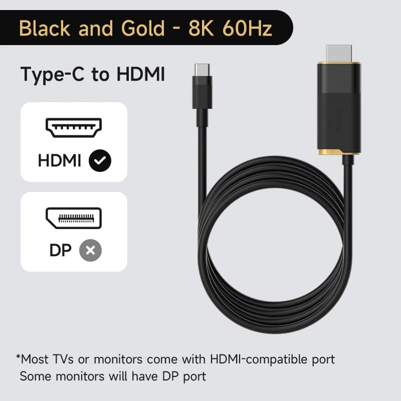 Station d'accueil TV Hagibis pour Switch/OLED/Switch2, adaptateur de câble USB C vers HDMI 8K@60Hz H