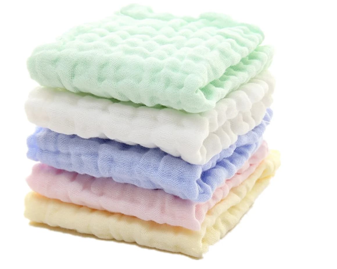 Lingettes pour bébé - Lingettes pour bébé en coton naturel - Serviette et lingette pour le visage do