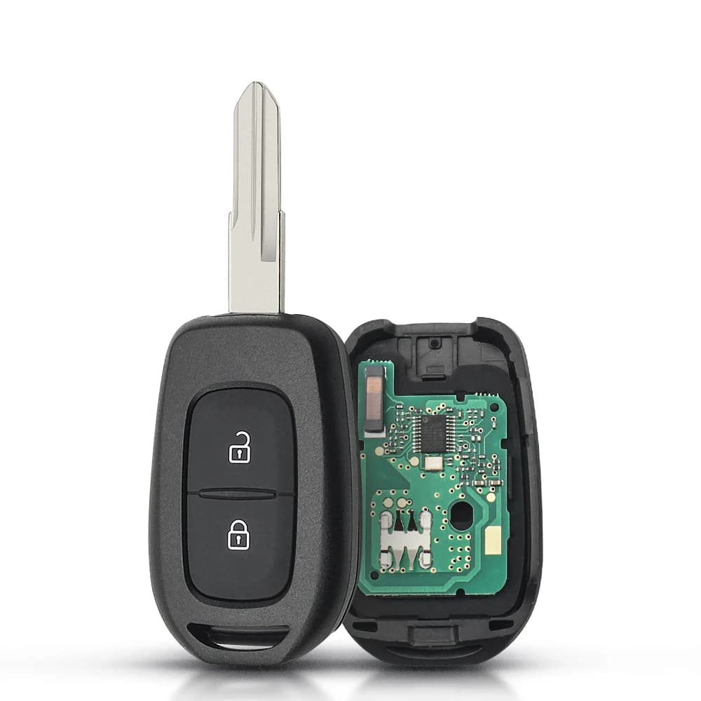 KEYYOU – clé télécommande 2/3 boutons, 434MHZ, avec puce 4A PCF7961M, pour Renault Sandero Dacia Log