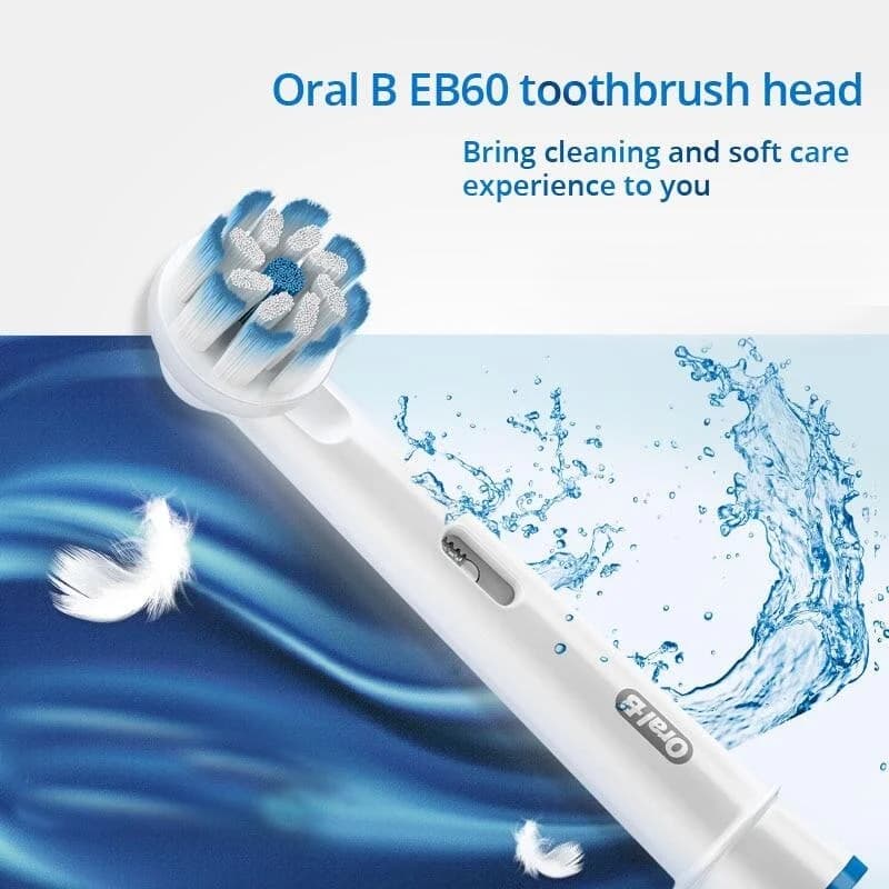 Oral B EB60 Sensi – têtes de brosse à dents électrique ultra-fines, poils souples et superfins, nett