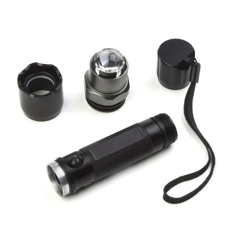 Lampe de poche LED ZK30 Q5 T6, torche zoomable, lanterne de camping, lampe de randonnée, lanterne po