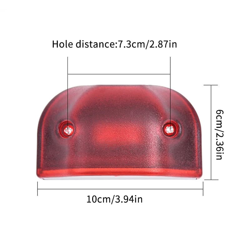 Éclairage de plaque d'immatriculation de remorque de camion 10-30V