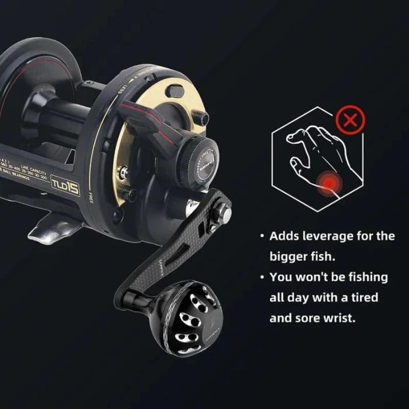 Gomexus Poignée Unique Pour Shimano Calcutta Conquest Daiwa tatula Premier Garcia Baitcasting Moulin