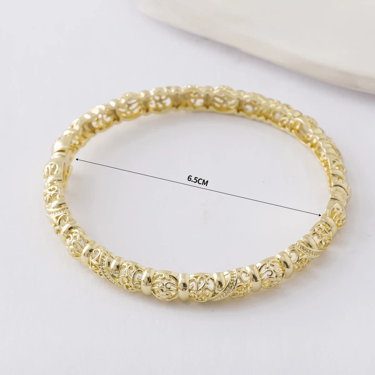 LUIZADA nouveau Vintage indien femmes Bracelet mariage africain luxe plaqué or mariée exquis chanceu