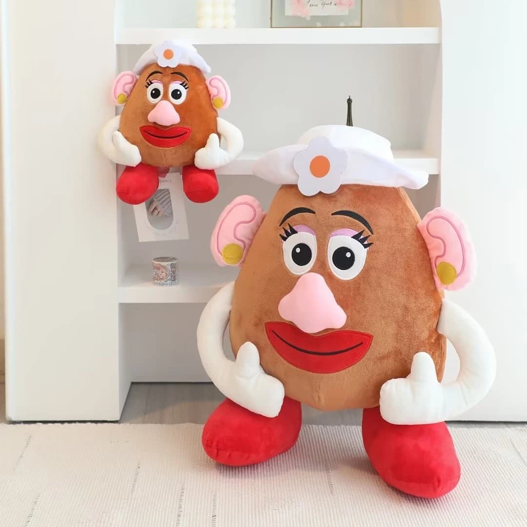 Jouet en peluche tête de pomme de terre Mr et Mrs, joli jouet en peluche, histoire Anime, poupée end