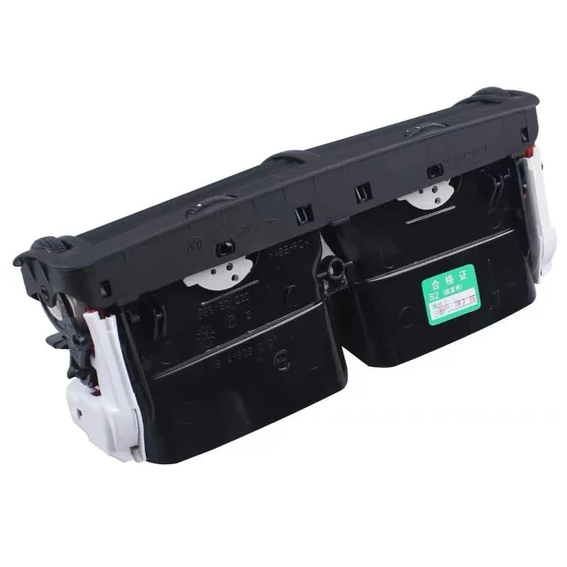 Widanfolly – sortie d'air de tableau de bord avant noir, chauffage A/C pour Passat B5