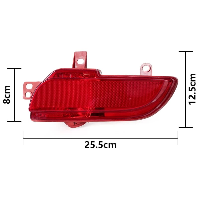 6351HA 6350HA pour Peugeot 206 207 2009 2010 2011 2012 2013 2014 feu de pare-chocs arrière feu antib