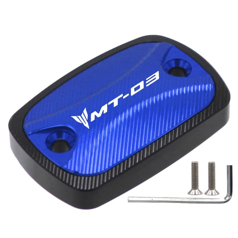 Couvercle de réservoir de liquide de cylindre d'embrayage de frein avant, accessoires de moto pour Y