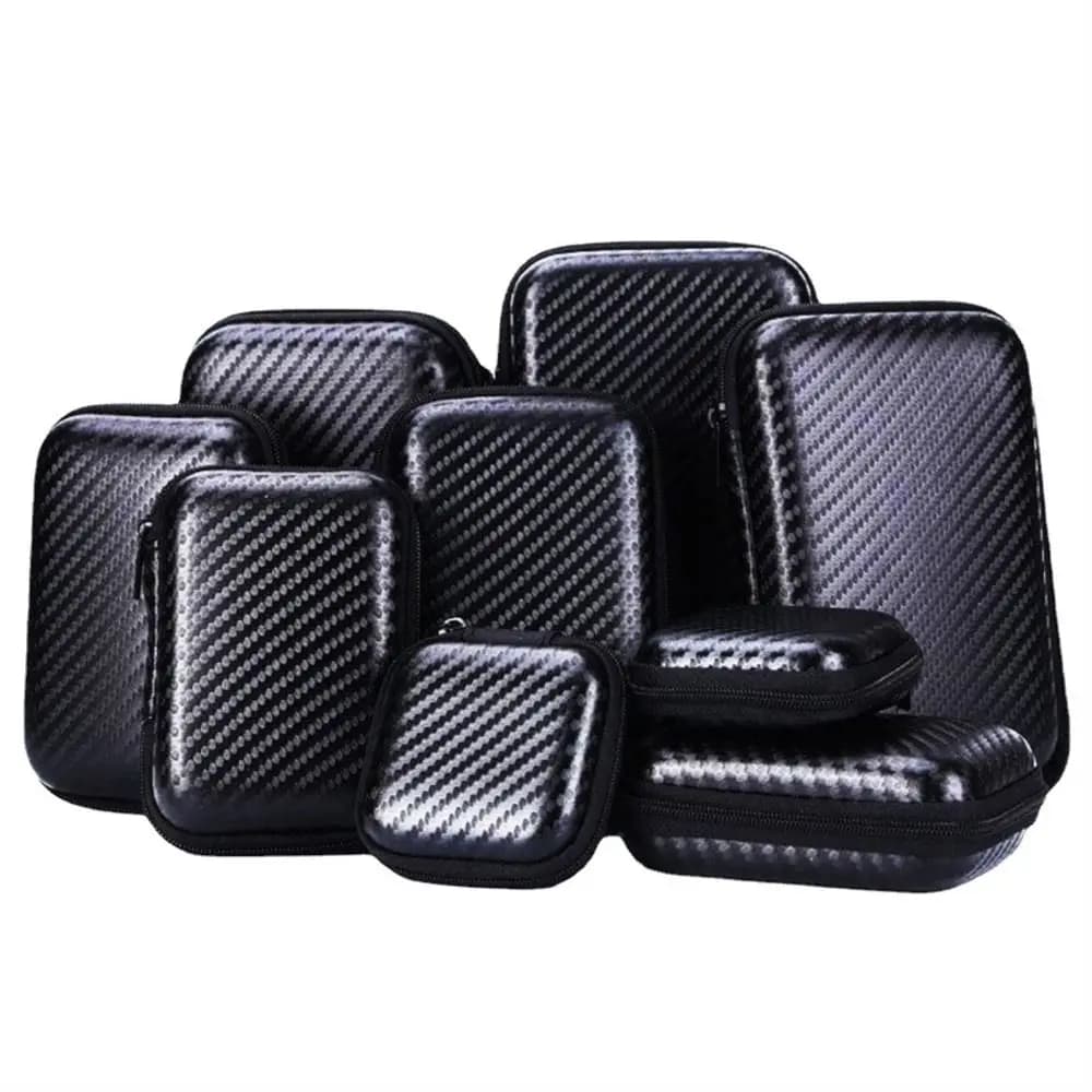 Brûleur-Sac à fermeture éclair pour chargeur de téléphone portable, sac de protection, étui pour dis