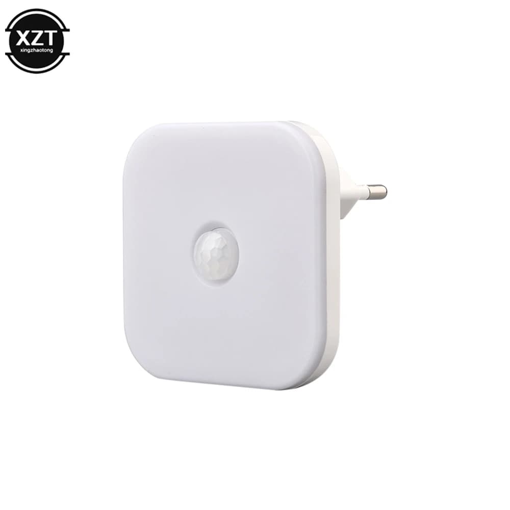 LED veilleuse US/EU Plug In capteur de mouvement intelligent lumière de nuit pour enfants lampe de n