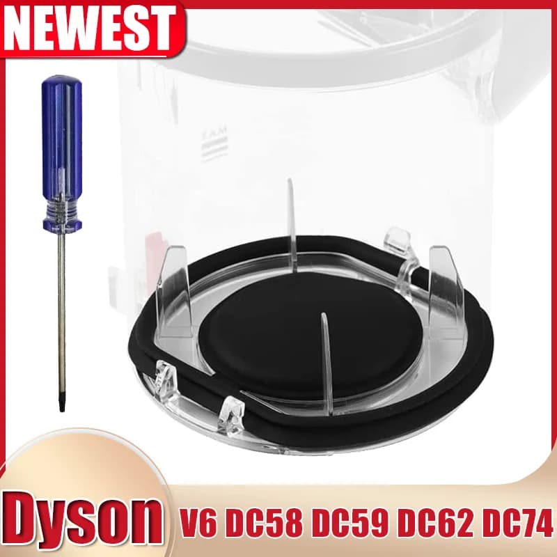 Couvercle de bac à poussière pour aspirateur Dyson V6 DC58 DC59 DC62 DC74, couvercle inférieur de se