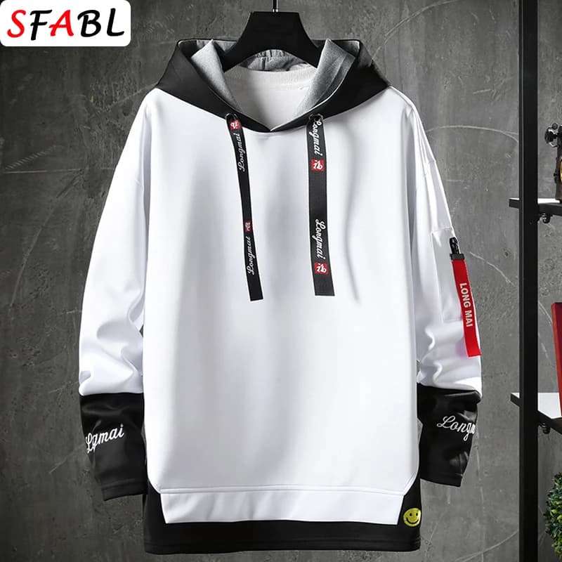 Nouvelle mode hommes sweats à capuche Hip Hop à capuche hommes sweats hommes haut Streetwear décontr