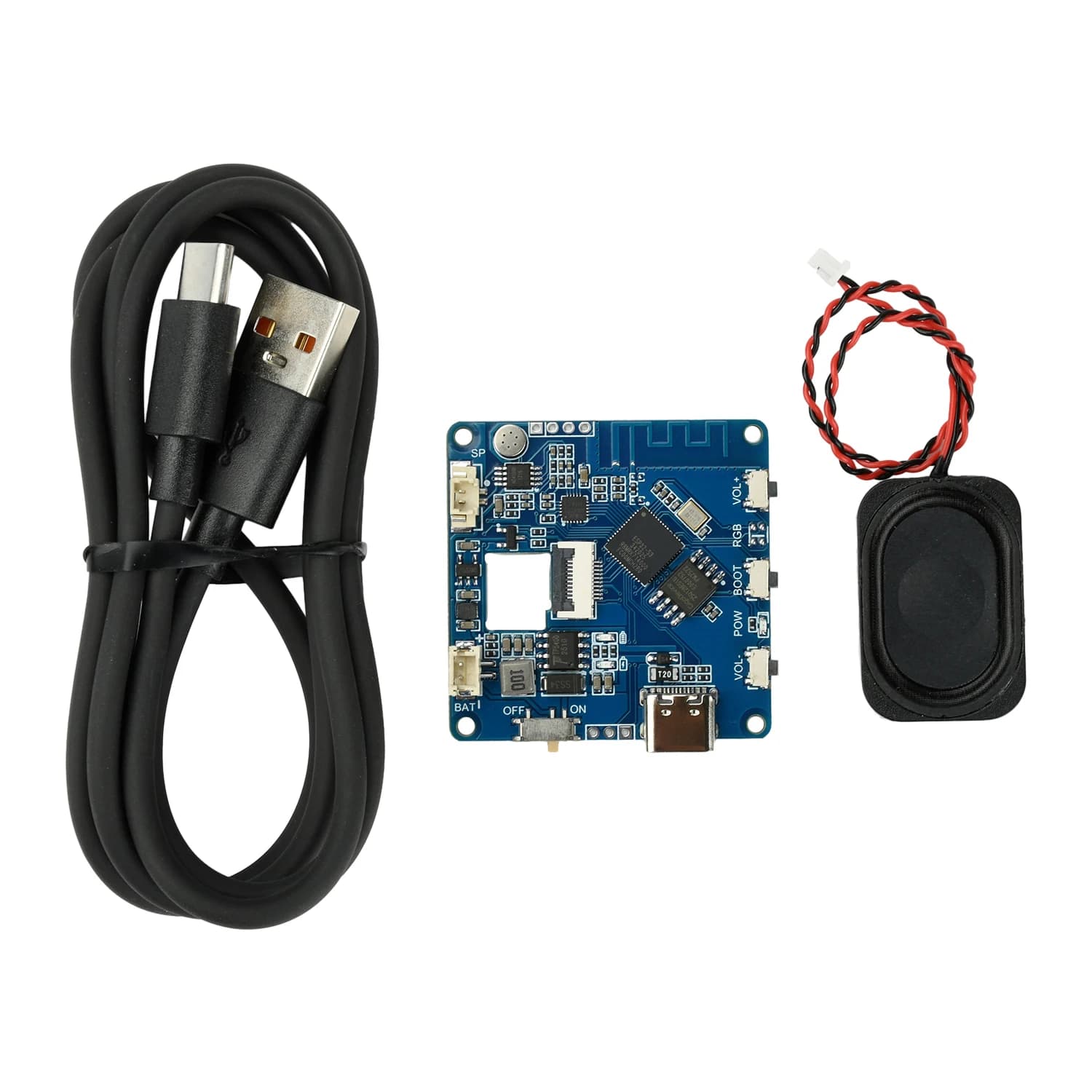 Module d'assistant vocal WiFi ESP32-AI, Module de Chat vocal Intelligent, Interface type-c