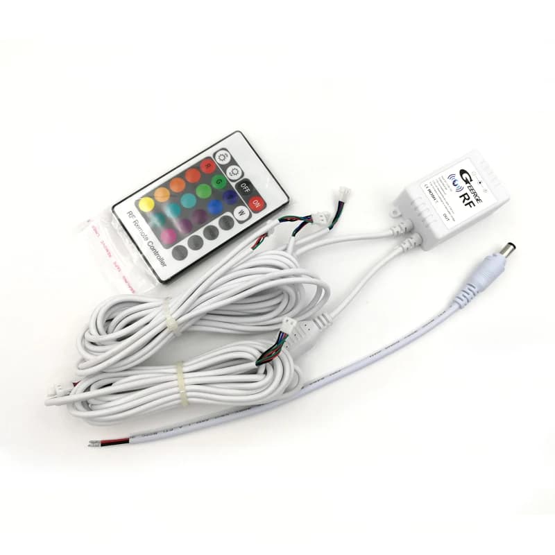 Geerge – yeux d'ange multicolores Led RGB, Excellent smartphone Compatible Bluetooth, télécommande R