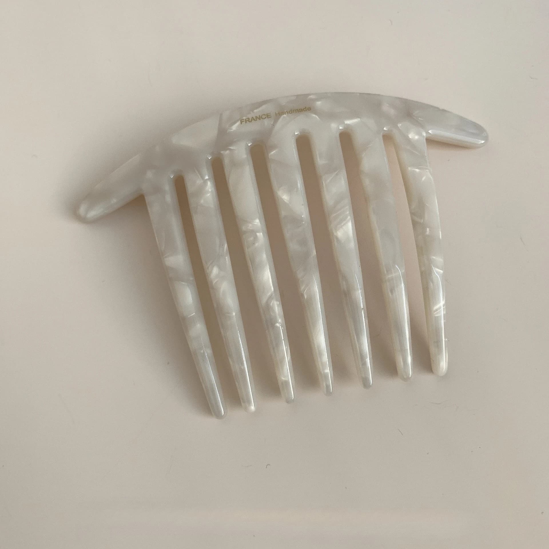 Épingle à cheveux française en forme de U, avec peigne à tête de boulette de viande, moderne, Simple