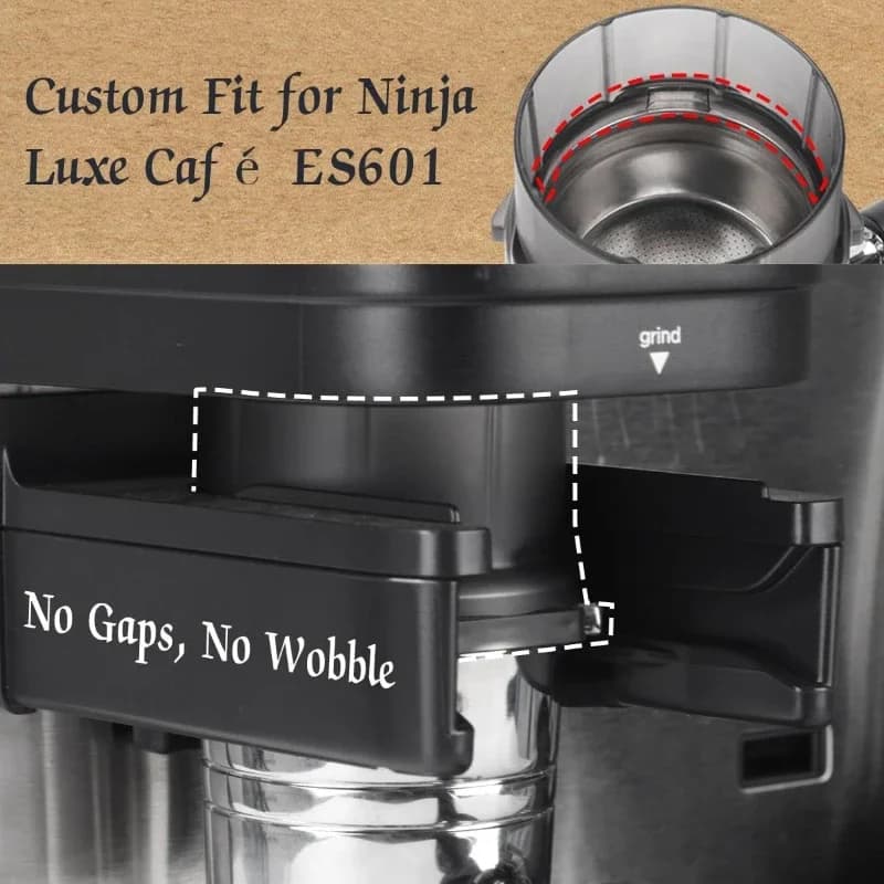 JUSTINLAU entonnoir de remplacement pour porte-filtre Ninja Luxe café accessoires entonnoir porte-fi