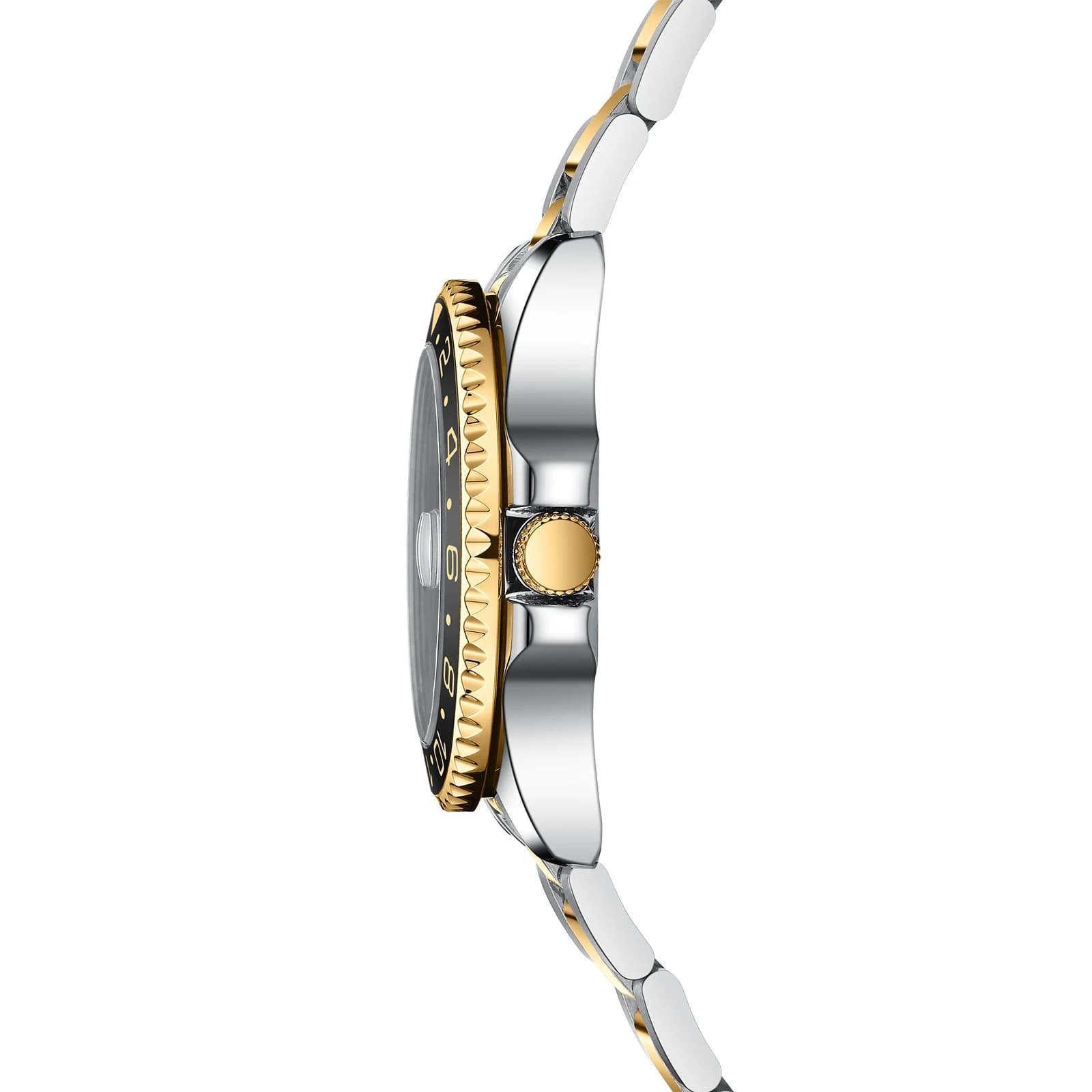 NIBOSI or noir montre hommes Top marque de luxe Quartz hommes montres étanche lumineux en acier inox