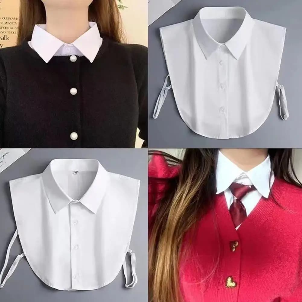 Faux col universel pour hommes et femmes, vêtements de cérémonie professionnels, tissu de haute qual
