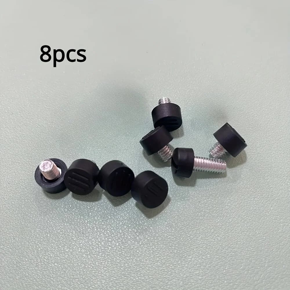 Pied réglable à trois fils M6 x 6mm de largeur inférieure, accessoires de quincaillerie pour meubles