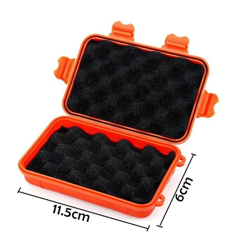 Boîte de survie scellée étanche en plastique, taille S/L/XXL, conteneur de Camping, boîte de rangeme