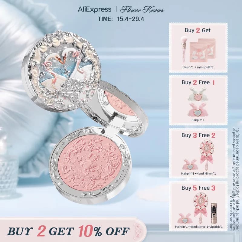 Flower Knows fzBallet Series Blush en relief