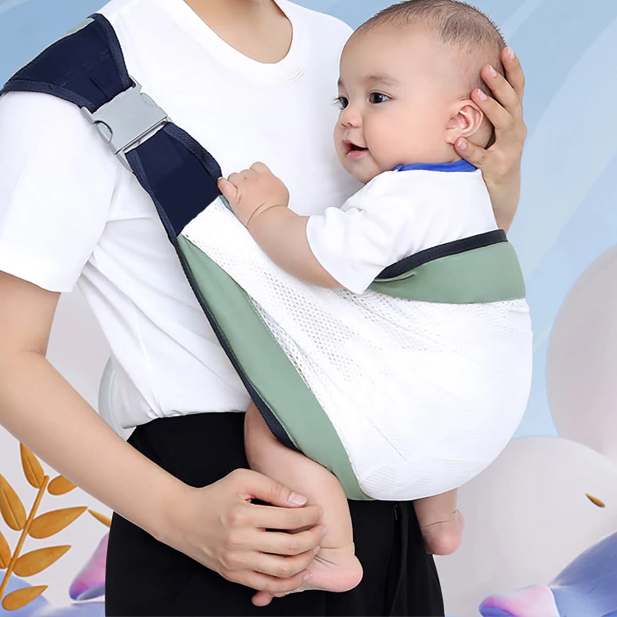 Sac à dos portable et porte-bébé pour voyage en plein air ; Sac pour nouveau-né multifonctionnel ava