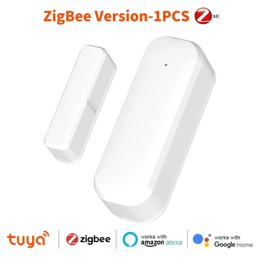 ZigBee 3.0 capteur de porte fenêtre alarme de sécurité à domicile intelligente détecteur de Contact 