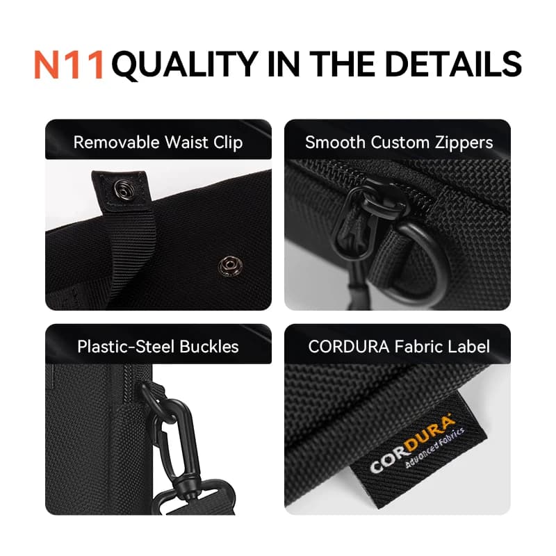 ReeYee Sac à bandoulière étanche pour téléphone, sac à bandoulière léger et compact de 1 L, sac à ma