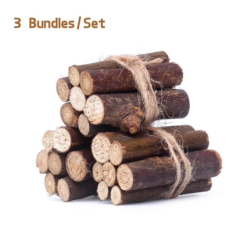 Modèle de bois de chauffage Miniature pour maison de poupée 1:12, pour Mini décoration d'intérieur, 
