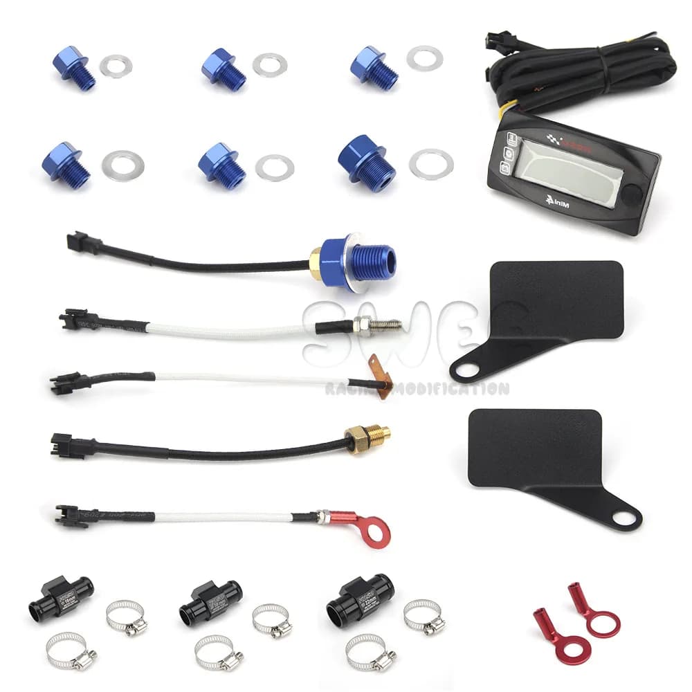 Accessoires d'instruments KOSO : Rallonge de connecteur de jauge de température d'eau, prise de temp