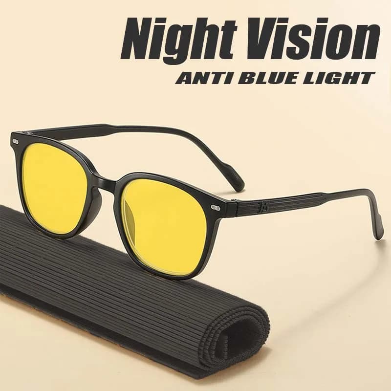 Lunettes de soleil ultralégères à monture narpour la conduite nocturne, lunettes bloquant la lumière
