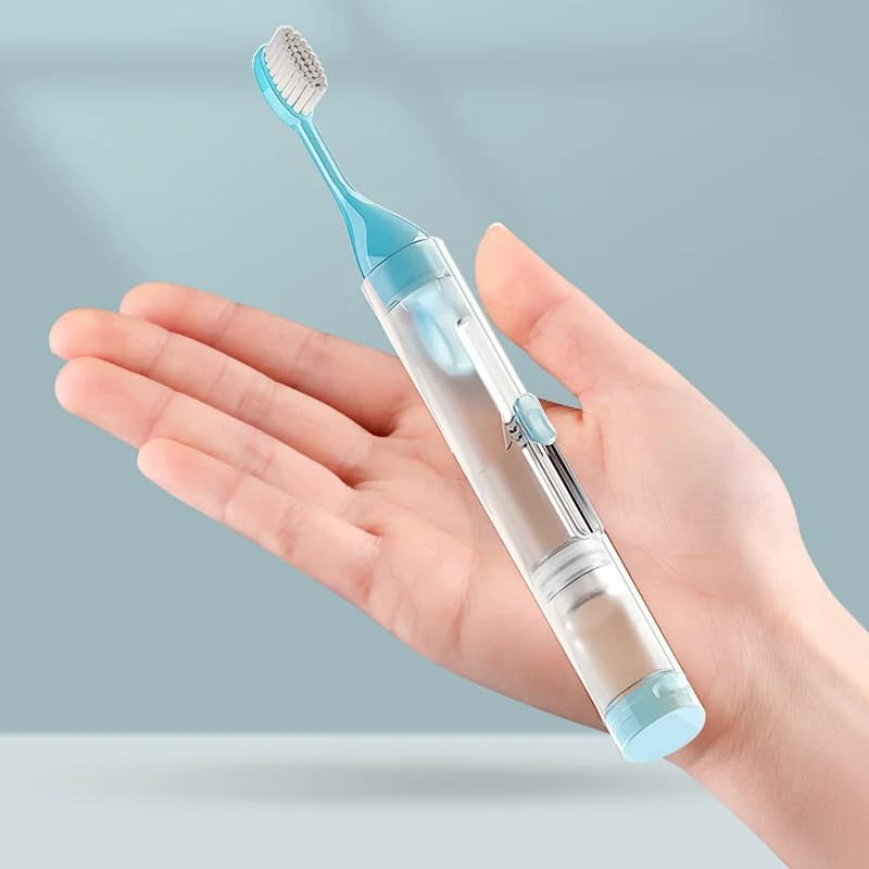 Brosse à dents pliante Portable pliable voyage Camping randonnée en plein air facile à prendre bross