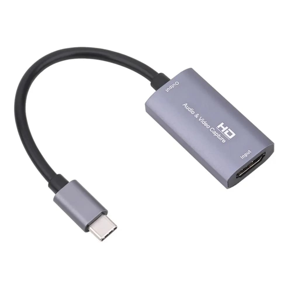 LccKaa-Carte d'acquisition vidéo USB C HDMI vers Type-C, adaptateur pour jeux, streaming en direct, 