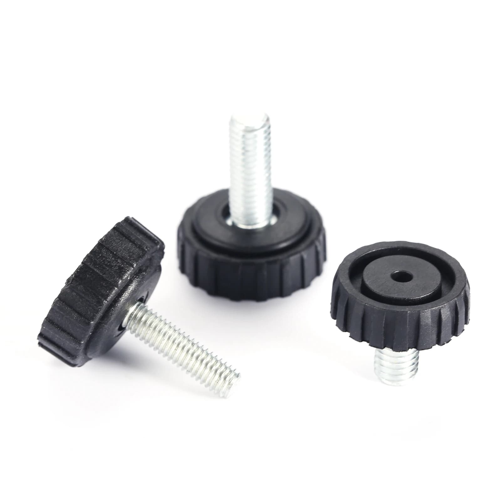10 pièces M6 M8 vis sur meubles, pied de nivellement de glissement, diamètre réglable, Table de mais