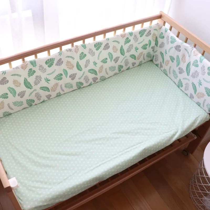 Pare-chocs de lit de bébé dans le berceau, Protection de lit épaisse et douce, protecteur de berceau