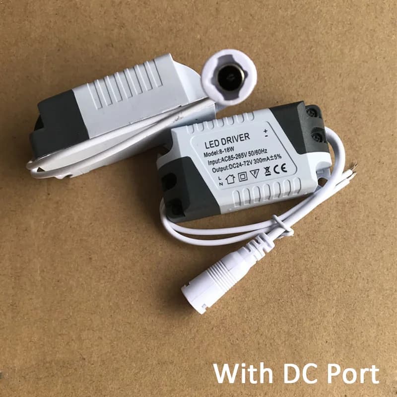 Pilote LED AC 85V-265V à DC 24V 8-24W, panneau de plafonnier, adaptateur d'alimentation, transformat