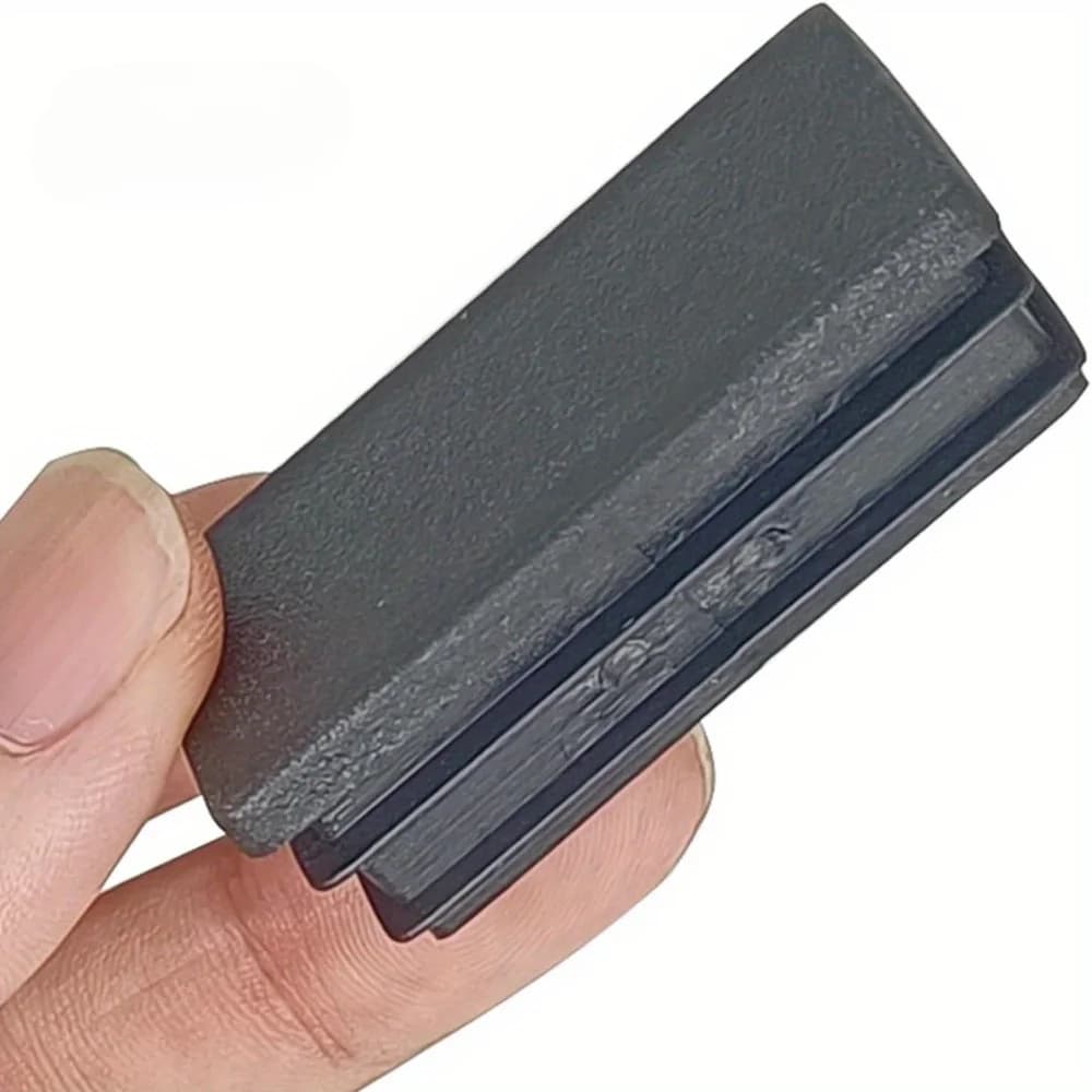 Bouchons de trou rectangulaires en plastique, 10 pièces, inserts de bouchons et bouchons de tuyaux, 